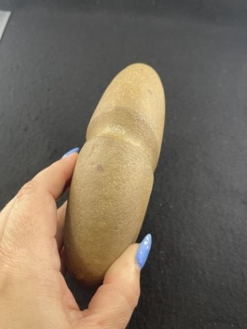 Large Hammerstone Indian Artifact Arrowhead - 5