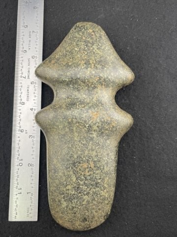 Grooved Axe Indian Artifact Arrowhead: KEY WORDS: INDIAN ARTIFACT ARTIFACTS ARROWHEAD ARROWHEADS NATIVE AMERICAN MISSISSIPPIAN QUAPAW CADDO POTTERY COINS MORGAN DOLLAR PEACE DOLLAR SILVER COINS. All coins have been Sigma tested for authent