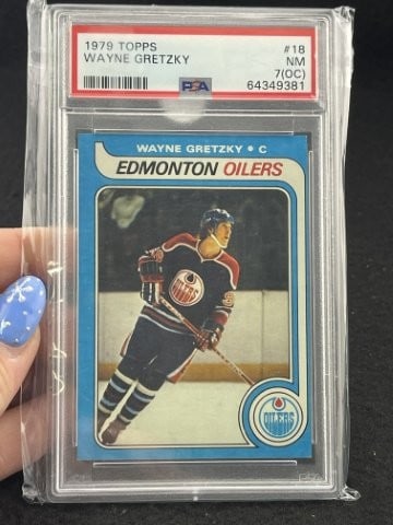 1979 Topps Wayne Gretzky Baseball Card: KEY WORDS: INDIAN ARTIFACT ARTIFACTS ARROWHEAD ARROWHEADS NATIVE AMERICAN MISSISSIPPIAN QUAPAW CADDO POTTERY COINS MORGAN DOLLAR PEACE DOLLAR SILVER COINS. All coins have been Sigma tested for authent