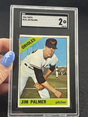 1966 Topps Jim Palmer Baseball Card: KEY WORDS: INDIAN ARTIFACT ARTIFACTS ARROWHEAD ARROWHEADS NATIVE AMERICAN MISSISSIPPIAN QUAPAW CADDO POTTERY COINS MORGAN DOLLAR PEACE DOLLAR SILVER COINS. All coins have been Sigma tested for authent
