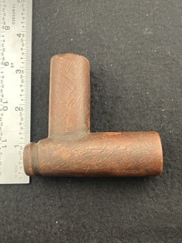 Red Stone Pipe Indian Artifact Arrowhead (1 of 7)