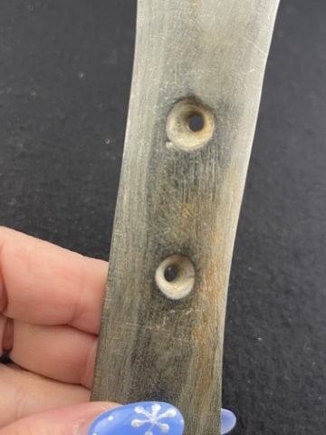 Gorget Indian Artifact Arrowhead - 3