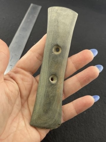 Gorget Indian Artifact Arrowhead - 7