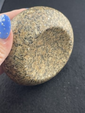 Discoidal Indian Artifact Arrowhead - 3