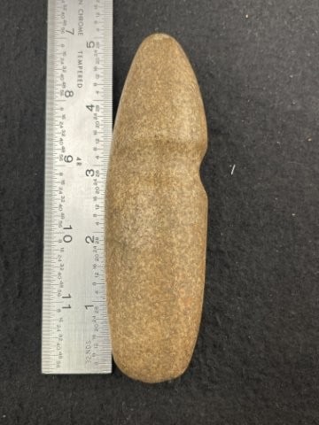 Grooved Axe Indian Artifact Arrowhead: KEY WORDS: INDIAN ARTIFACT ARTIFACTS ARROWHEAD ARROWHEADS NATIVE AMERICAN MISSISSIPPIAN QUAPAW CADDO POTTERY COINS MORGAN DOLLAR PEACE DOLLAR SILVER COINS. All coins have been Sigma tested for authent