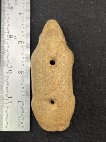 Beaver Effigy Boatstone Indian Artifact Arrowhead (1 of 7)