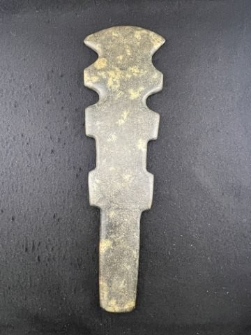 Monolithic Axe Indian Artifact Arrowhead - 2