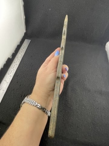 Monolithic Axe Indian Artifact Arrowhead - 4