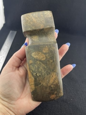 Grooved Axe Indian Artifact Arrowhead - 5