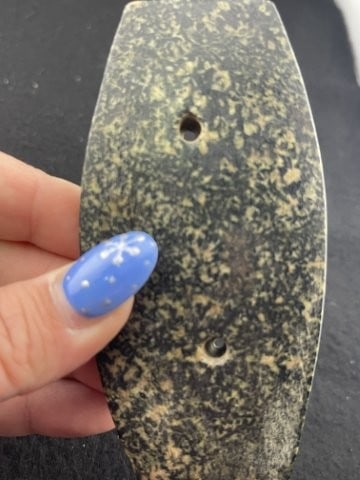 Gorget Indian Artifact Arrowhead - 3