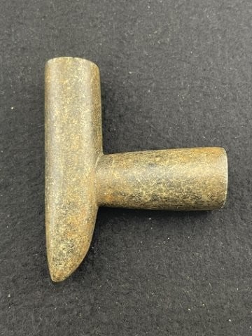 Stone Pipe Indian Artifact Arrowhead - 3