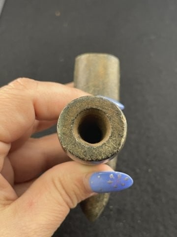 Stone Pipe Indian Artifact Arrowhead - 4