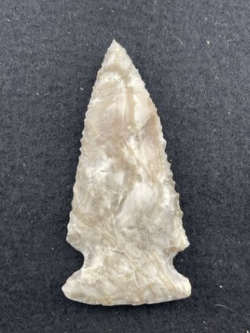 Side Notch Indian Artifact Arrowhead - 2