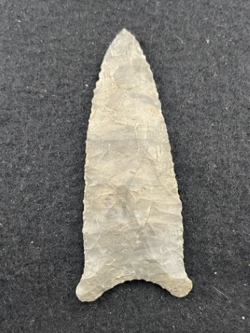 Dalton Indian Artifact Arrowhead - 2