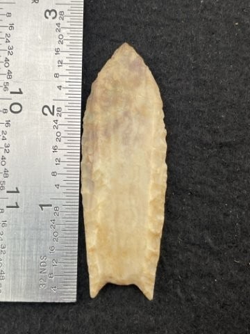 Folsom Indian Artifact Arrowhead (1 of 4)