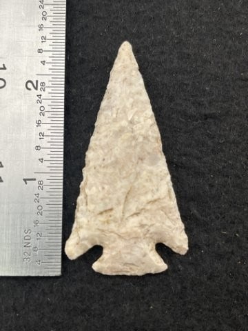 Apple Creek Indian Artifact Arrowhead: KEY WORDS: INDIAN ARTIFACT ARTIFACTS ARROWHEAD ARROWHEADS NATIVE AMERICAN MISSISSIPPIAN QUAPAW CADDO POTTERY COINS MORGAN DOLLAR PEACE DOLLAR SILVER COINS. All coins have been Sigma tested for
