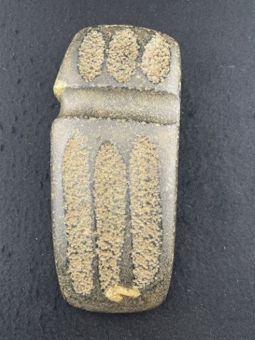 Fluted Grooved Axe Indian Artifact Arrowhead - 2