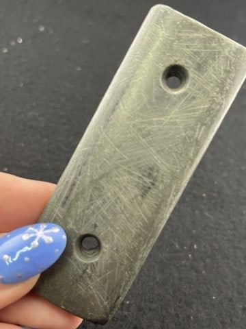 Gorget Indian Artifact Arrowhead - 3