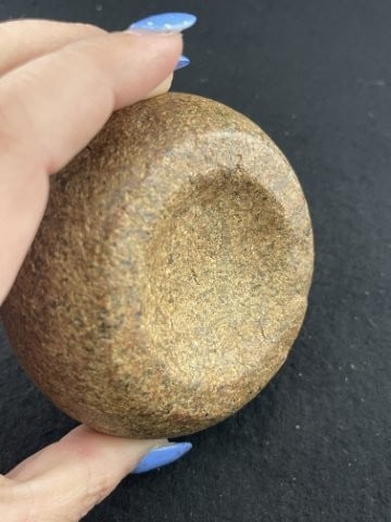 Discoidal Indian Artifact Arrowhead - 4