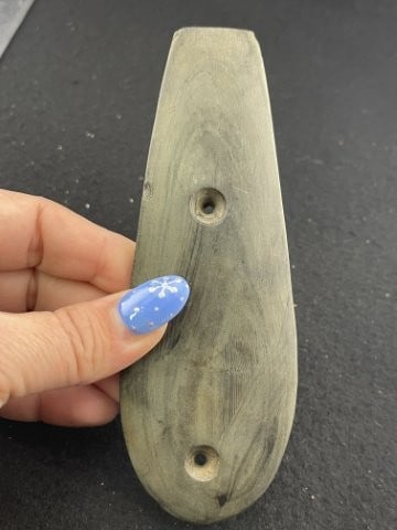 Gorget Indian Artifact Arrowhead - 3