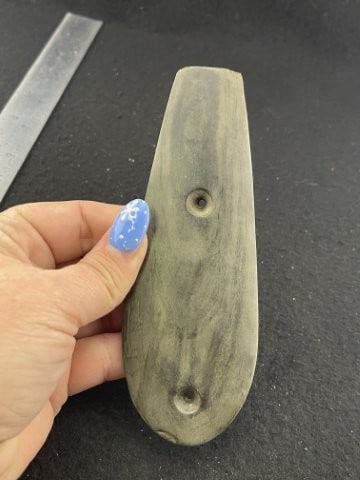 Gorget Indian Artifact Arrowhead - 4