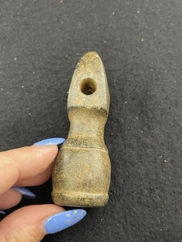 Stone Pipe Indian Artifact Arrowhead - 2