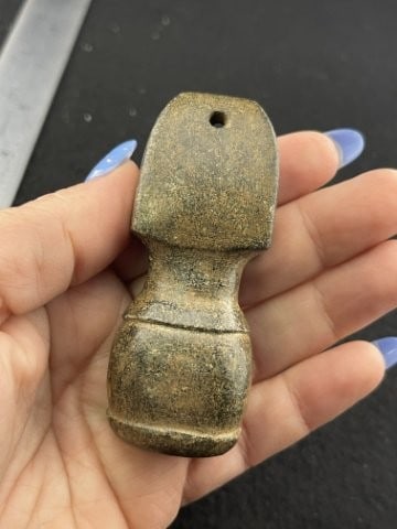 Stone Pipe Indian Artifact Arrowhead - 5