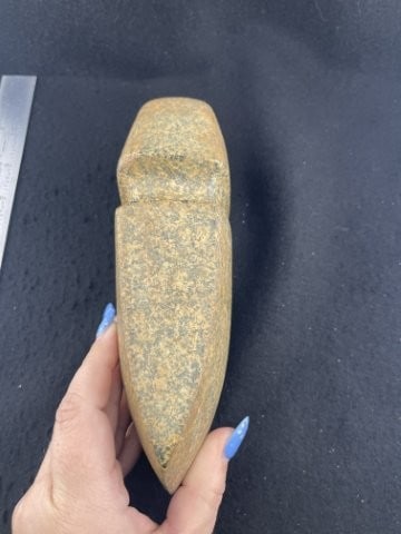 Grooved Axe Indian Artifact Arrowhead - 4