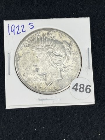 1926 S Peace Silver Dollar Coin: KEY WORDS: INDIAN ARTIFACT ARTIFACTS ARROWHEAD ARROWHEADS NATIVE AMERICAN MISSISSIPPIAN QUAPAW CADDO POTTERY COINS MORGAN DOLLAR PEACE DOLLAR SILVER COINS. All coins have been Sigma tested for