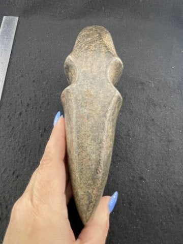 Grooved Axe Indian Artifact Arrowhead - 3