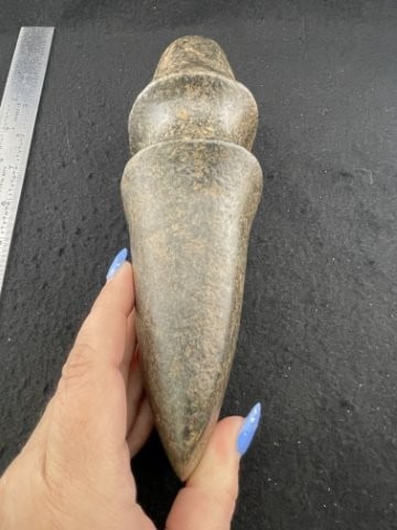 Grooved Axe Indian Artifact Arrowhead - 4