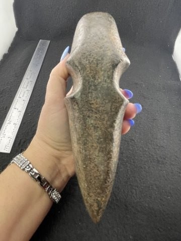 Grooved Axe Indian Artifact Arrowhead - 6