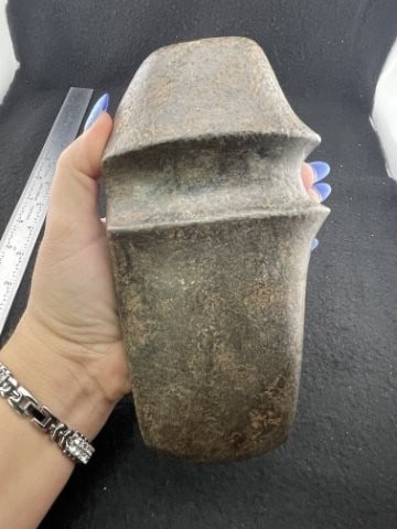 Grooved Axe Indian Artifact Arrowhead - 7