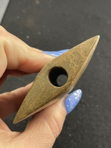 Bannerstone Indian Artifact Arrowhead - 4