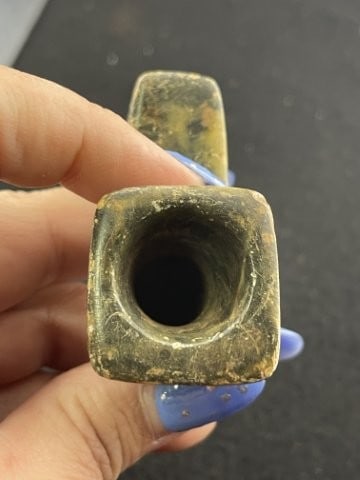 Stone Pipe Indian Artifact Arrowhead - 3