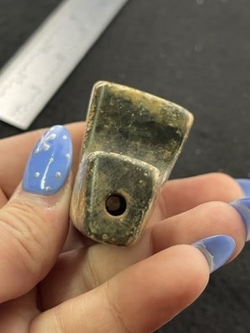 Stone Pipe Indian Artifact Arrowhead - 8