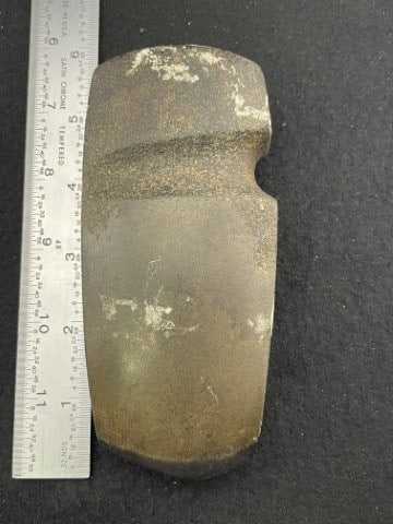 Grooved Axe Indian Artifact Arrowhead: KEY WORDS: INDIAN ARTIFACT ARTIFACTS ARROWHEAD ARROWHEADS NATIVE AMERICAN MISSISSIPPIAN QUAPAW CADDO POTTERY COINS MORGAN DOLLAR PEACE DOLLAR SILVER COINS. All coins have been Sigma tested for authent