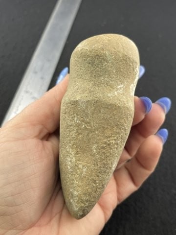 Grooved Axe Indian Artifact Arrowhead - 5