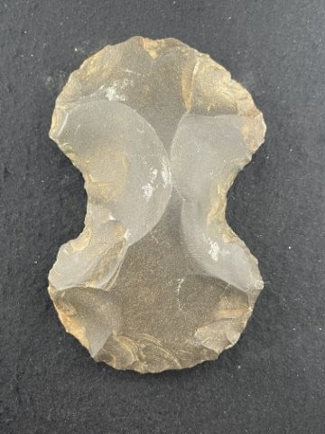 Chipped Axe Indian Artifact Arrowhead - 2