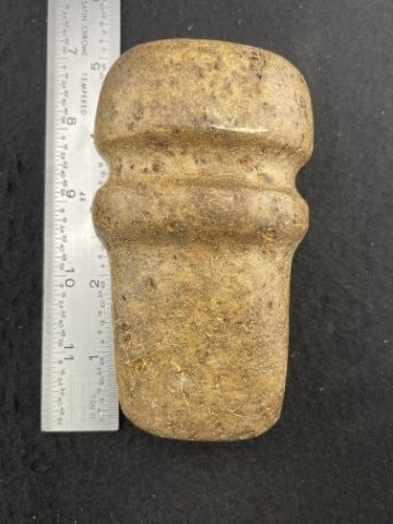 Grooved Axe Indian Artifact Arrowhead: KEY WORDS: INDIAN ARTIFACT ARTIFACTS ARROWHEAD ARROWHEADS NATIVE AMERICAN MISSISSIPPIAN QUAPAW CADDO POTTERY COINS MORGAN DOLLAR PEACE DOLLAR SILVER COINS. All coins have been Sigma tested for authent