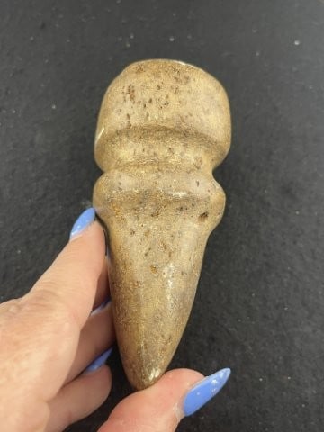 Grooved Axe Indian Artifact Arrowhead - 4