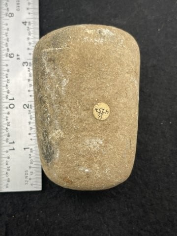 Small Pestle Indian Artifact Arrowhead: KEY WORDS: INDIAN ARTIFACT ARTIFACTS ARROWHEAD ARROWHEADS NATIVE AMERICAN MISSISSIPPIAN QUAPAW CADDO POTTERY COINS MORGAN DOLLAR PEACE DOLLAR SILVER COINS. All coins have been Sigma tested for authent