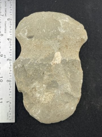 Chipped Axe Indian Artifact Arrowhead (1 of 4)