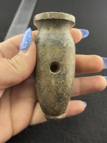 Stone Pipe Indian Artifact Arrowhead - 6