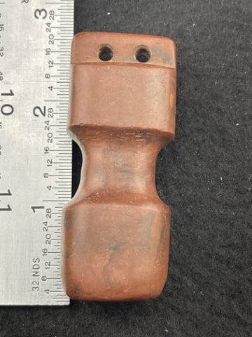 Red Stone Pipe Indian Artifact Arrowhead (1 of 5)