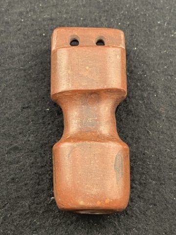 Red Stone Pipe Indian Artifact Arrowhead - 2