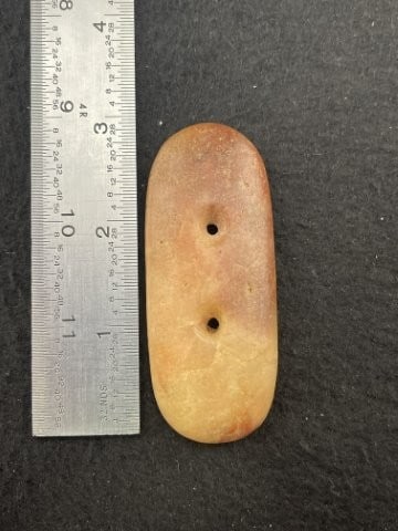 Rose Quartz Gorget Indian Artifact Arrowhead (1 of 3)