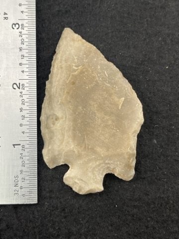 Basetang Knife light grey S. Llano River Chert from Kimble County, Texas ex - Conner Collection (1 of 4)