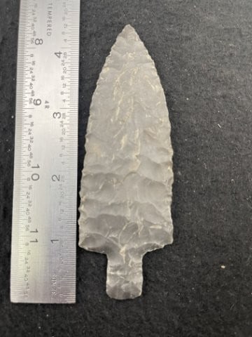 Stemmed Point Indian Artifact Arrowhead (1 of 4)