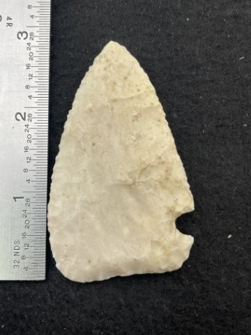 Cornertang Indian Artifact Arrowhead: KEY WORDS: INDIAN ARTIFACT ARTIFACTS ARROWHEAD ARROWHEADS NATIVE AMERICAN MISSISSIPPIAN QUAPAW CADDO POTTERY COINS MORGAN DOLLAR PEACE DOLLAR SILVER COINS. All coins have been Sigma tested for authent